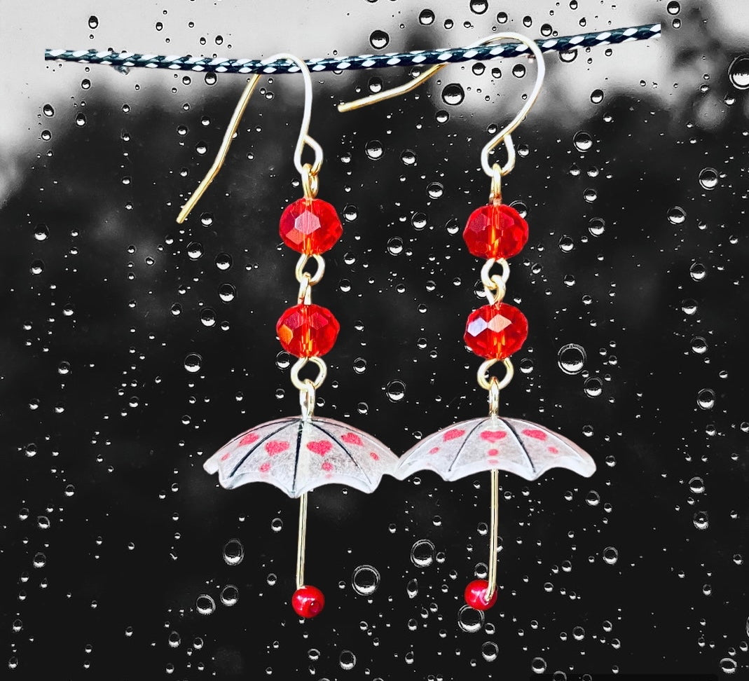 Singing in the rain earrings