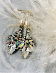 Vintage Art Deco inspired earrings
