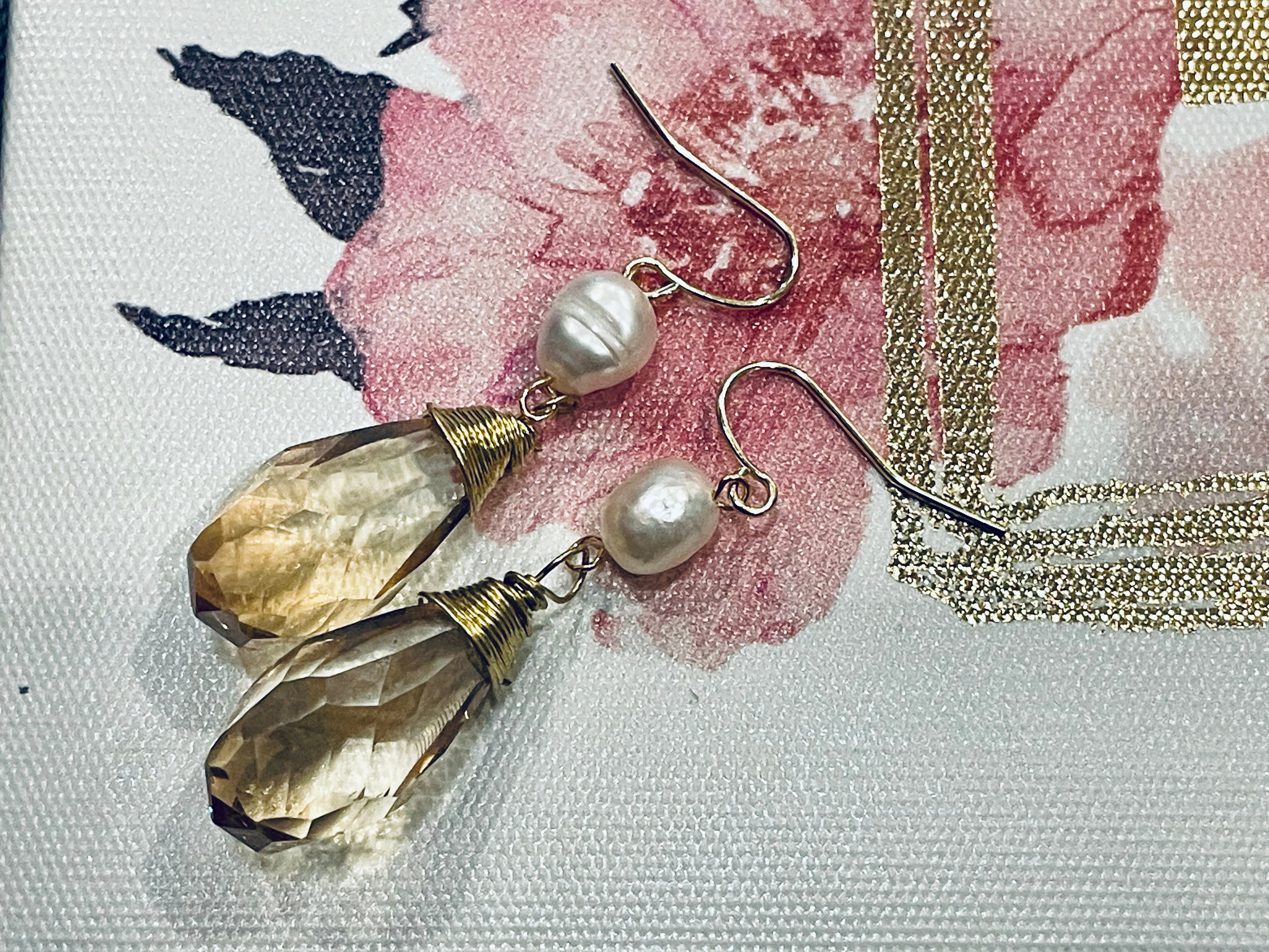 Fit for a Queen Pearl Dangles