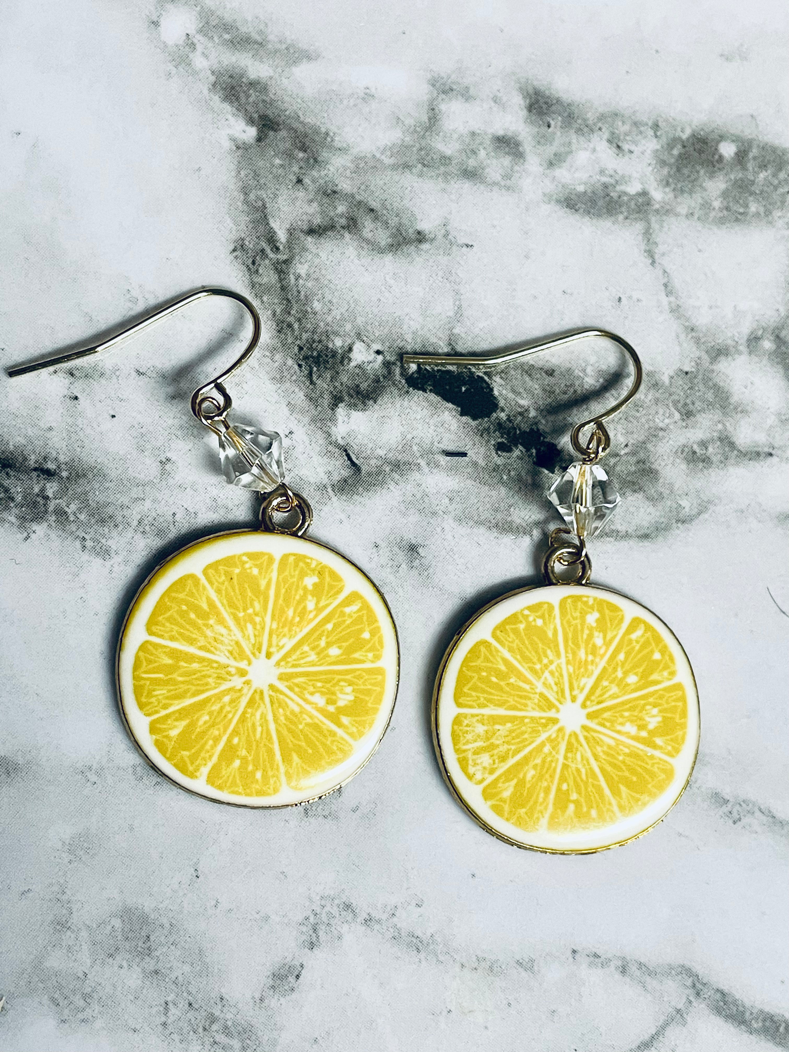 Easy Peasy Lemon Squeezy Earrings