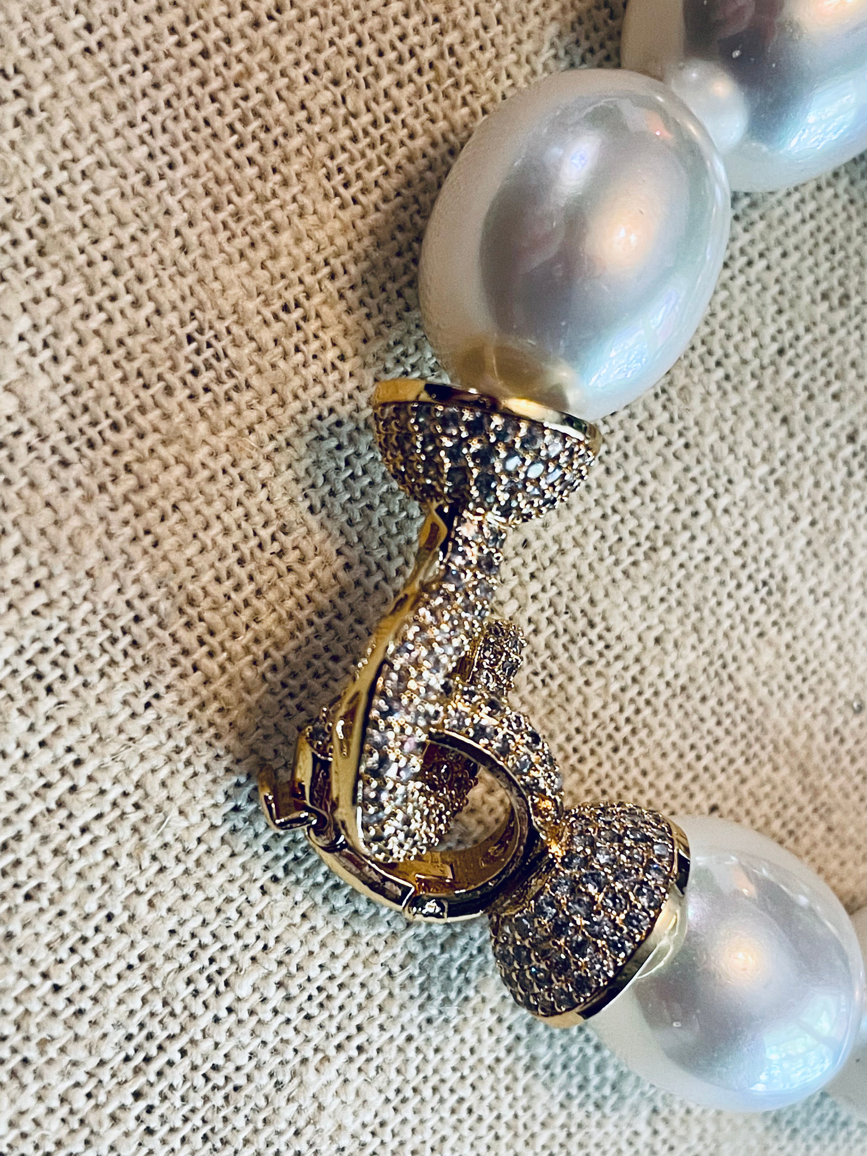 Egg pearls South sea shell pearl bracelet