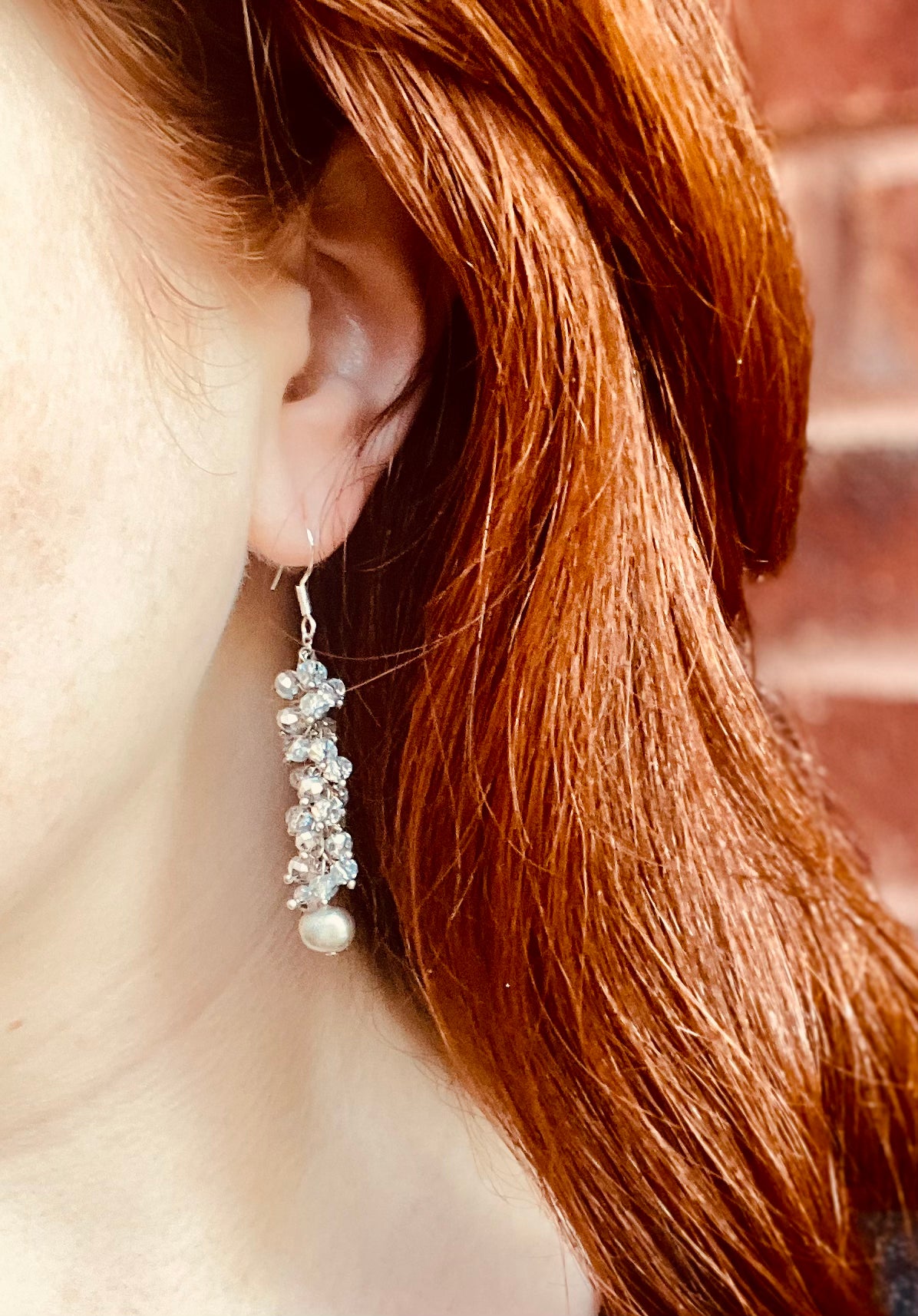 All dolled up! Cluster earrings
